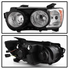 Chevy Sonic 12-15 Driver Side Halogen Headlight - Black Left