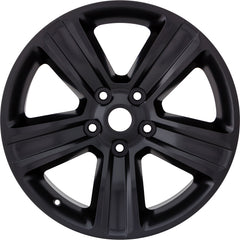 20x9 Factory Replacement New Alloy Wheel for 2013-2021 Dodge RAM 1500 with 5 Spoke Painted Black (Matte)