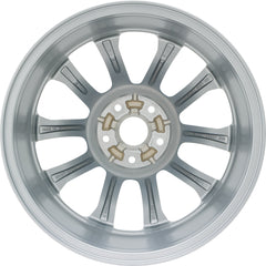  17x7 Factory Replacement New Alloy Wheel for 2019-2022 Jeep Cherokee with 10 Spoke Painted Silver