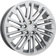  20x8 Factory Replacement New Alloy Wheel for 2020-2022 Lexus RX350 with 20 Spoke Painted Medium Hyper Silver