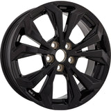  18x7 Factory Replacement New Alloy Wheel for 2022-2023 Toyota Rav-4 with 10 Spoke Painted Black