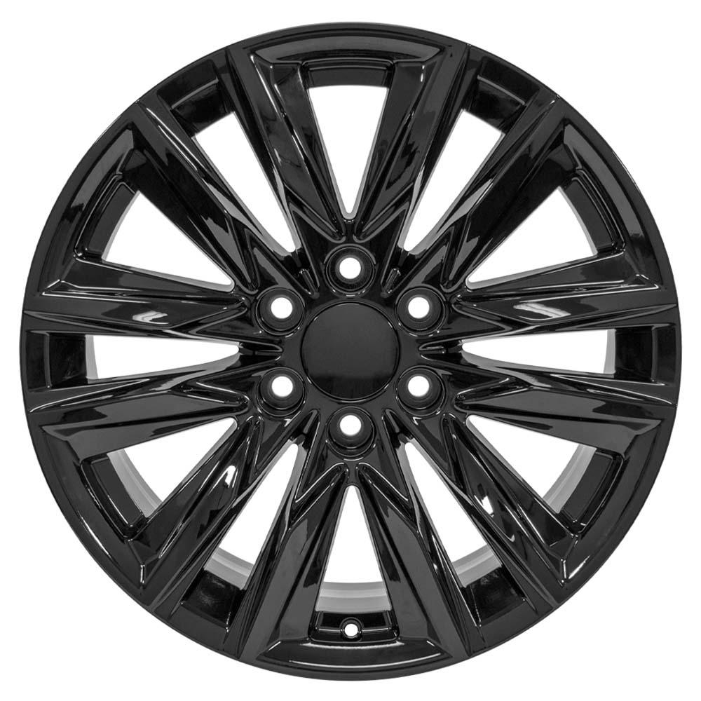 20x9 Replica Wheel CA91 fits Cadillac Escalade - Gloss Black