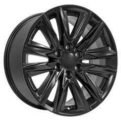 20x9 Replica Wheel CA91 fits Cadillac Escalade - Satin Black