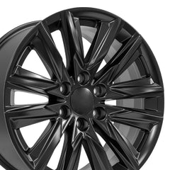 20x9 Replica Wheel CA91 fits Cadillac Escalade - Satin Black