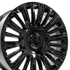 22x9 Replica Wheel CA92 fits Cadillac Escalade - Gloss Black