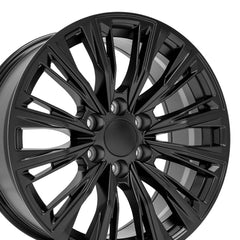 20x9 Replica Wheel CA93 fits Cadillac Escalade - Satin Black