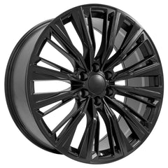 24x10 Replica Wheel CA93 fits Cadillac Escalade - Satin Black