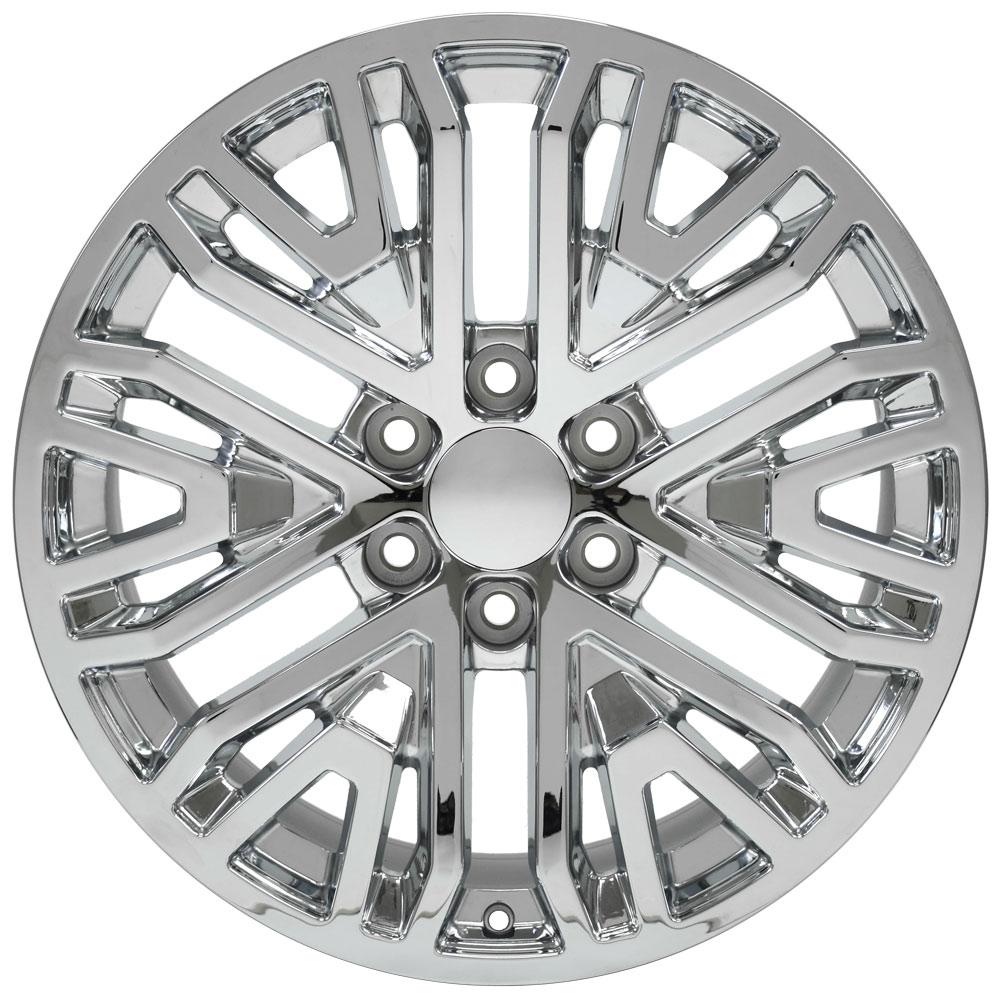 20x9 Replica Wheel CV37 fits GMC Sierra 1500 - Chrome