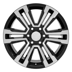 20x9 Replica Wheel CV44 fits GMC Yukon Denali - Black Machined