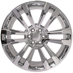 24x10 Replica Wheel CV44 fits GMC Sierra Denali - Chrome