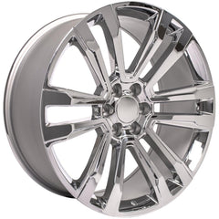 24x10 Replica Wheel CV44 fits GMC Sierra Denali - Chrome