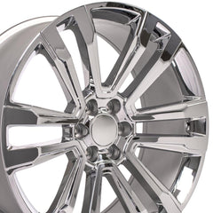 24x10 Replica Wheel CV44 fits GMC Sierra Denali - Chrome