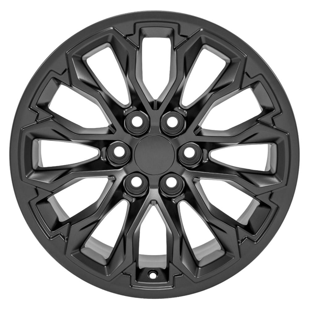 17x8 Replica Wheel CV54 fits Chevrolet Colorado ZR2 - Satin Black