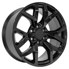 22x9 Replica Wheel CV66 fits Chevrolet Suburban 1500 - Gloss Black