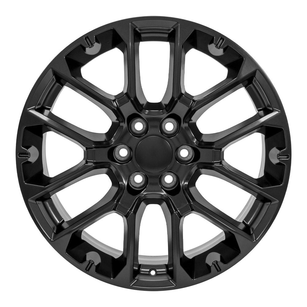 22x9 Replica Wheel CV67 fits Chevrolet Suburban 1500 - Satin Black