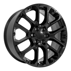 22x9 Replica Wheel CV67 fits Chevrolet Suburban 1500 - Satin Black