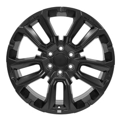 22x9 Replica Wheel CV68 fits Chevrolet Suburban 1500 - Satin Black