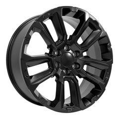 22x9 Replica Wheel CV68 fits Chevrolet Suburban 1500 - Satin Black