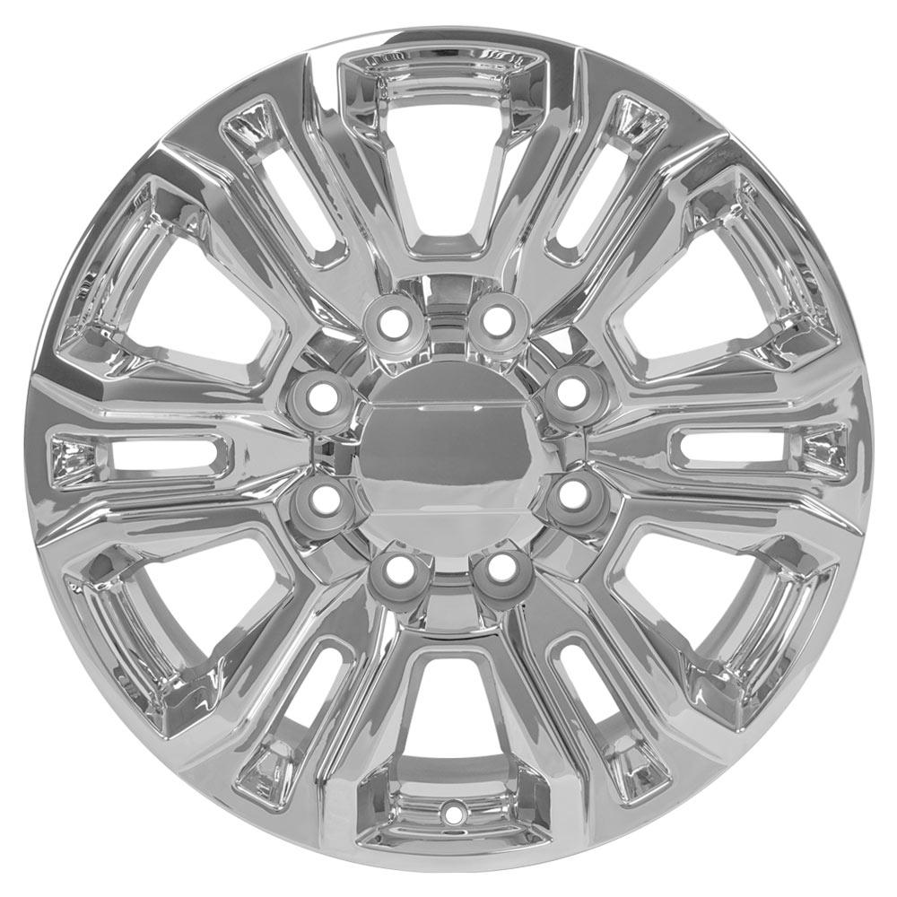 20x8.5 Replica Wheel CV70B fits GMC Sierra 2500 3500 HD Denali - Chrome