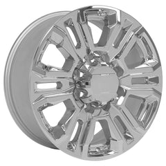 20x8.5 Replica Wheel CV70B fits GMC Sierra 2500 3500 HD Denali - Chrome