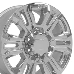 20x8.5 Replica Wheel CV70B fits GMC Sierra 2500 3500 HD Denali - Chrome