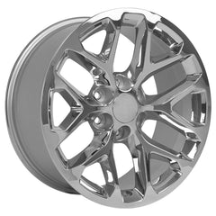 20x9 Replica Wheel CV98B fits Chevy Silverado - Chrome