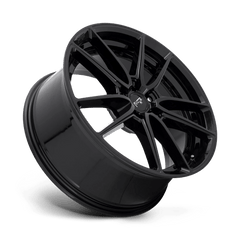 18X8 GLOSS BLACK 30MM Niche 1PC Wheel