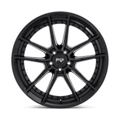 18X8 GLOSS BLACK 30MM Niche 1PC Wheel