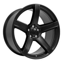 20x9.5 Replica Wheel DG22 fits Dodge Challenger - Satin Black