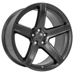 20x9.5 Replica Wheel DG22 fits Dodge Challenger - Satin Gunmetal