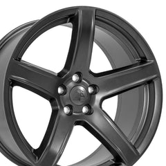 20x9.5 Replica Wheel DG22 fits Dodge Challenger - Satin Gunmetal