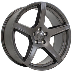 22x9.5 Replica Wheel DG22 fits Jeep Grand Cherokee - Satin Gunmetal