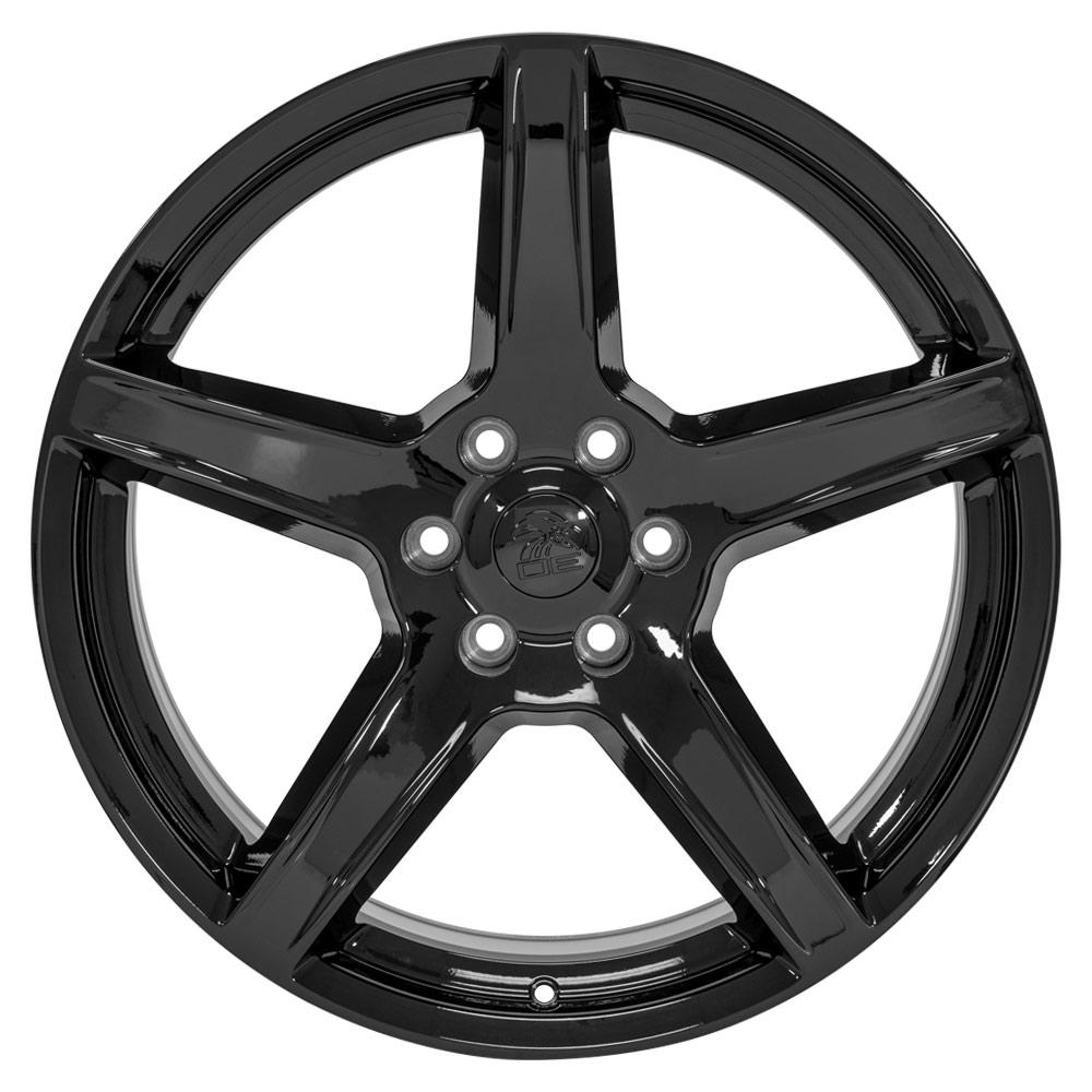 22x9.5 Replica Wheel DG22 fits Ram 1500 - Gloss Black