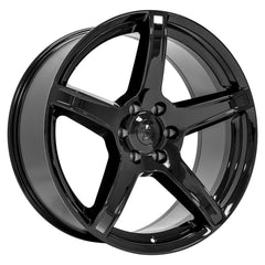 22x9.5 Replica Wheel DG22 fits Ram 1500 - Gloss Black