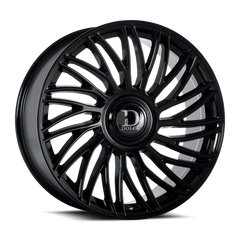 Dolce Luxury Sesto 22x9.5 6x139.7 +18et 66.6 Gloss Black Wheel