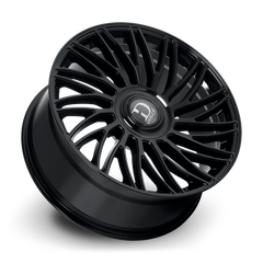 Dolce Luxury Sesto 24x10 6x135/6x139.7 +35et 106.2 Gloss Black Wheel