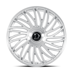 Dolce Luxury Sesto 22x9.5 6x135/6x139.7 +18et 106.2 Glossy Silver Brush Face Wheel