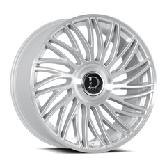 Dolce Luxury Sesto 22x9.5 6x135/6x139.7 +18et 106.2 Glossy Silver Brush Face Wheel