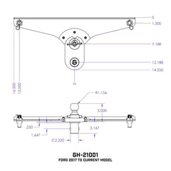 
   Gen-Y Hitch GH-21001 GoosePuck Gooseneck Trailer Hitch Ball