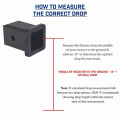 
   Gen-Y Hitch GH-513 MEGA-DUTY Trailer Hitch Ball Mount