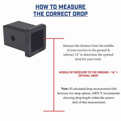 
   Gen-Y Hitch GH-1624 MEGA-DUTY Trailer Hitch Ball Mount