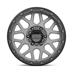 17X9 MATTE GRAY MATTE BLACK LIP 18MM KMC Wheel