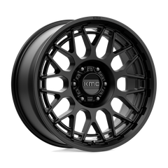 20X9 SATIN BLACK 18MM KMC Wheel