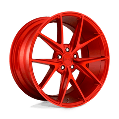 18X8 CANDY RED 40MM Niche 1PC Wheel