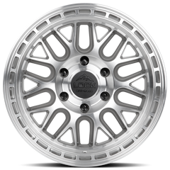 Lock Offroad Onyx 17x9 6x139.7 +1et 106.2 Machined w/ Clear Coat Wheel