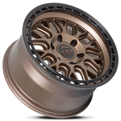 Lock Offroad Onyx 17x9 6x139.7 -12et 106.2 Matte Bronze w/ Matte Black Ring Wheel