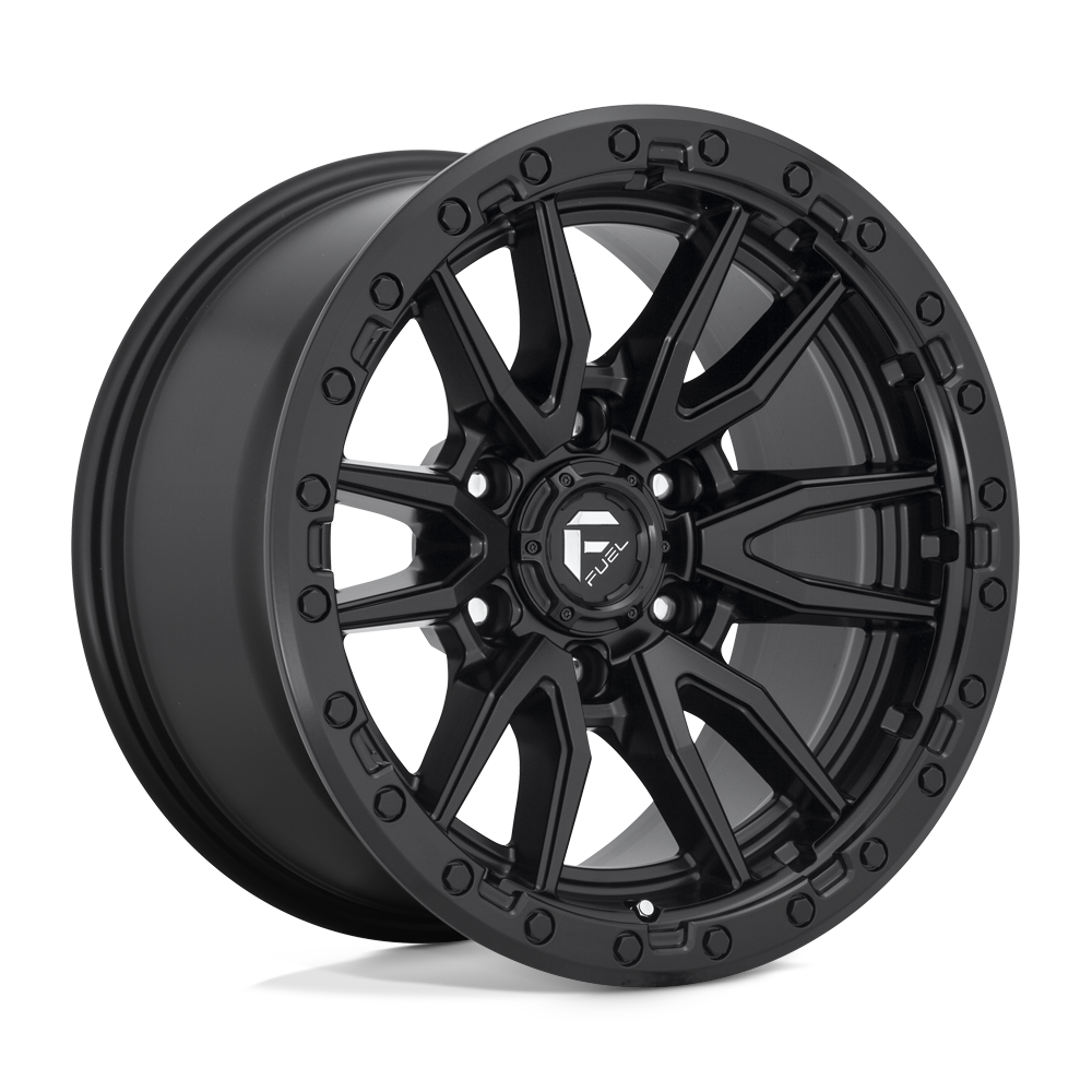 18X9 MATTE BLACK 20MM Fuel 1PC Wheel