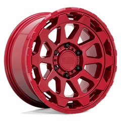 18X9 CANDY RED 12MM Black Rhino Wheel