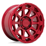 18X9 CANDY RED 12MM Black Rhino Wheel