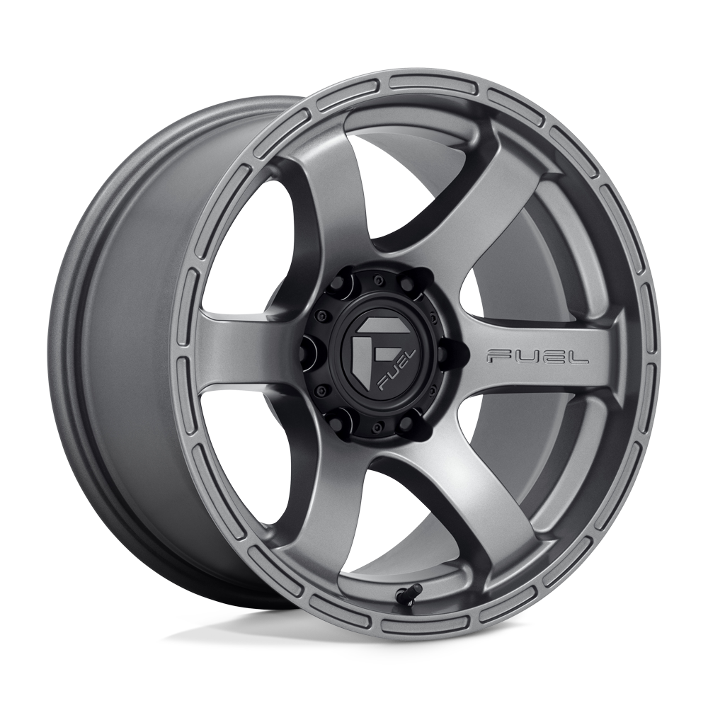 18X9 MATTE GUN METAL 20MM Fuel 1PC Wheel